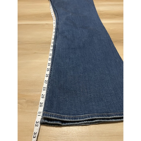 NWT J.Crew Jeans Women's 32 Blue Skinny Flare Stretch - Picture 9 of 10